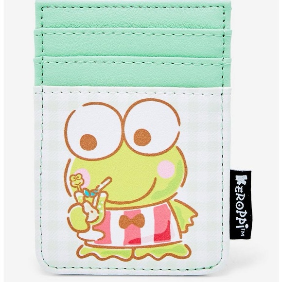 💚 Loungefly Keroppi Snacks Cardholder 💚 NWT - Picture 1 of 2
